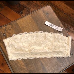 Cosabella “Never Say Never” Ivory bandeau  Sz M
